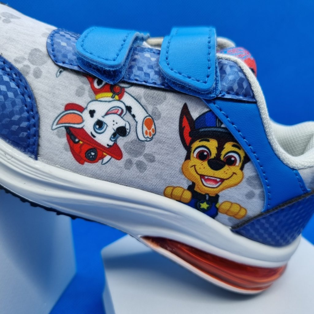 Zapatillas Infantiles Zapatillas De Paw Patrol Con Luces