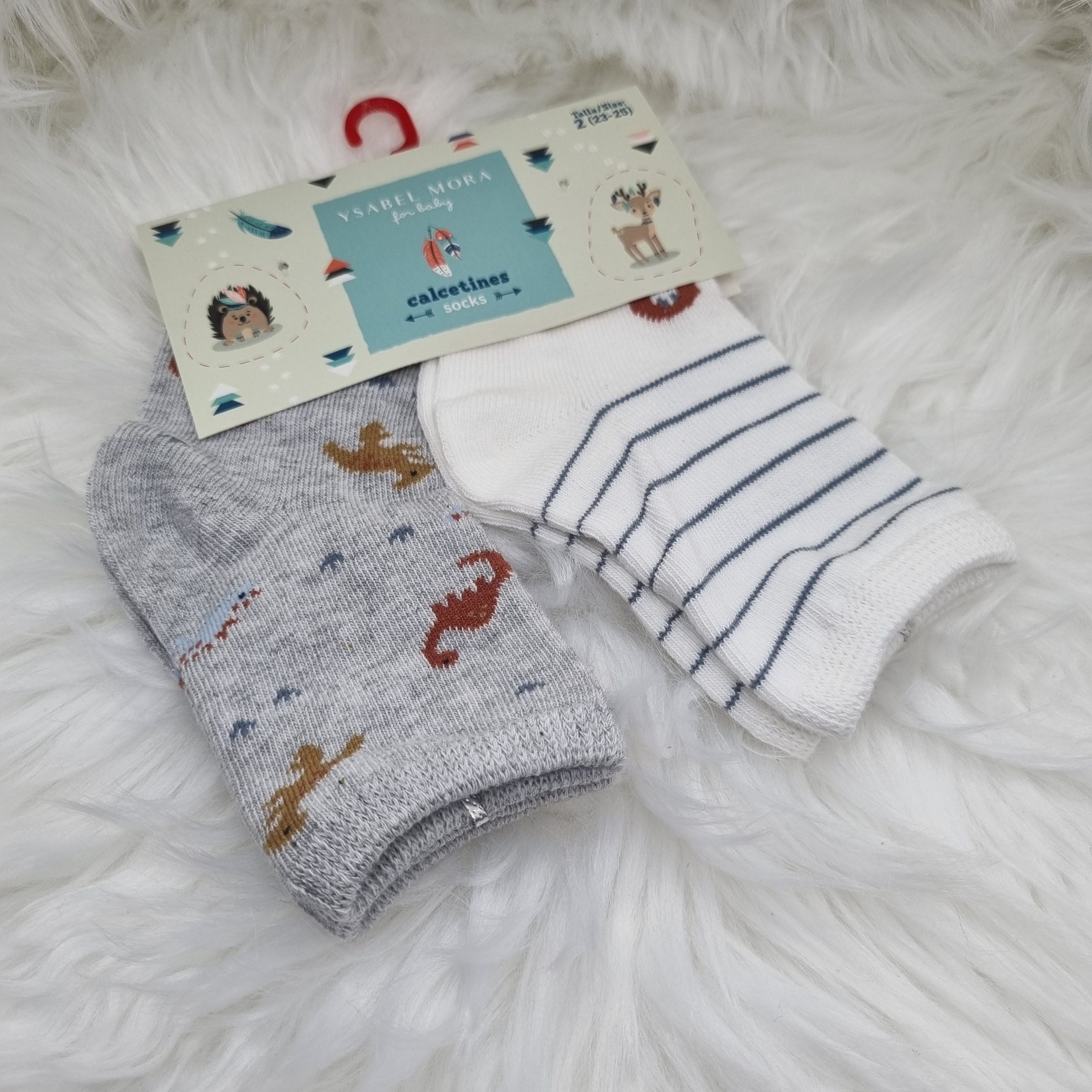 Calcetines recién nacido térmicos pack de 4 – Ysabel Mora